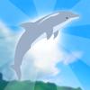 Dolphin Up Icon