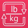 Pound in Kilogramm und kg in lb Gewichtsumrechner Icon